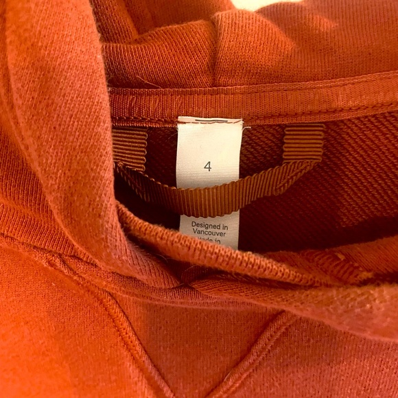 All Yours Hoodie Cotton Terry Dark Terracotta - Picture 2 of 4